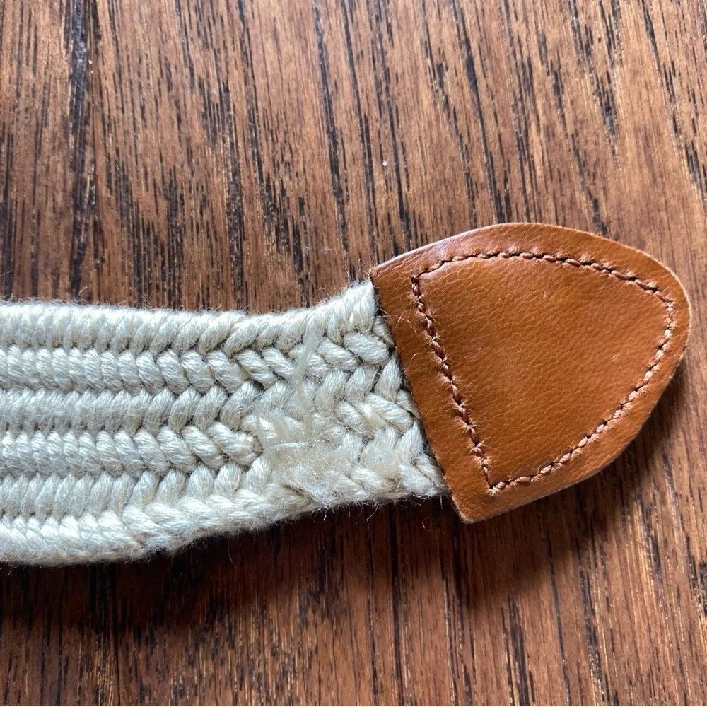 Nautica Jute Cord Belt Beige brown - Picture 9 of 9